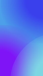Smooth vertical purple to cyan blue color gradient background for mobile lock screen