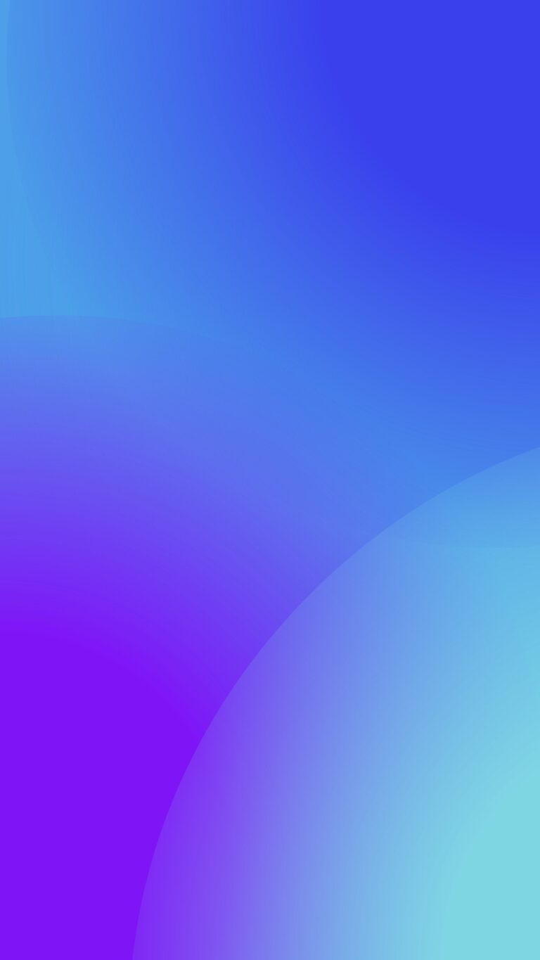 Smooth azure blue and violet purple abstract gradient aesthetic 4K ultra HD mobile wallpaper