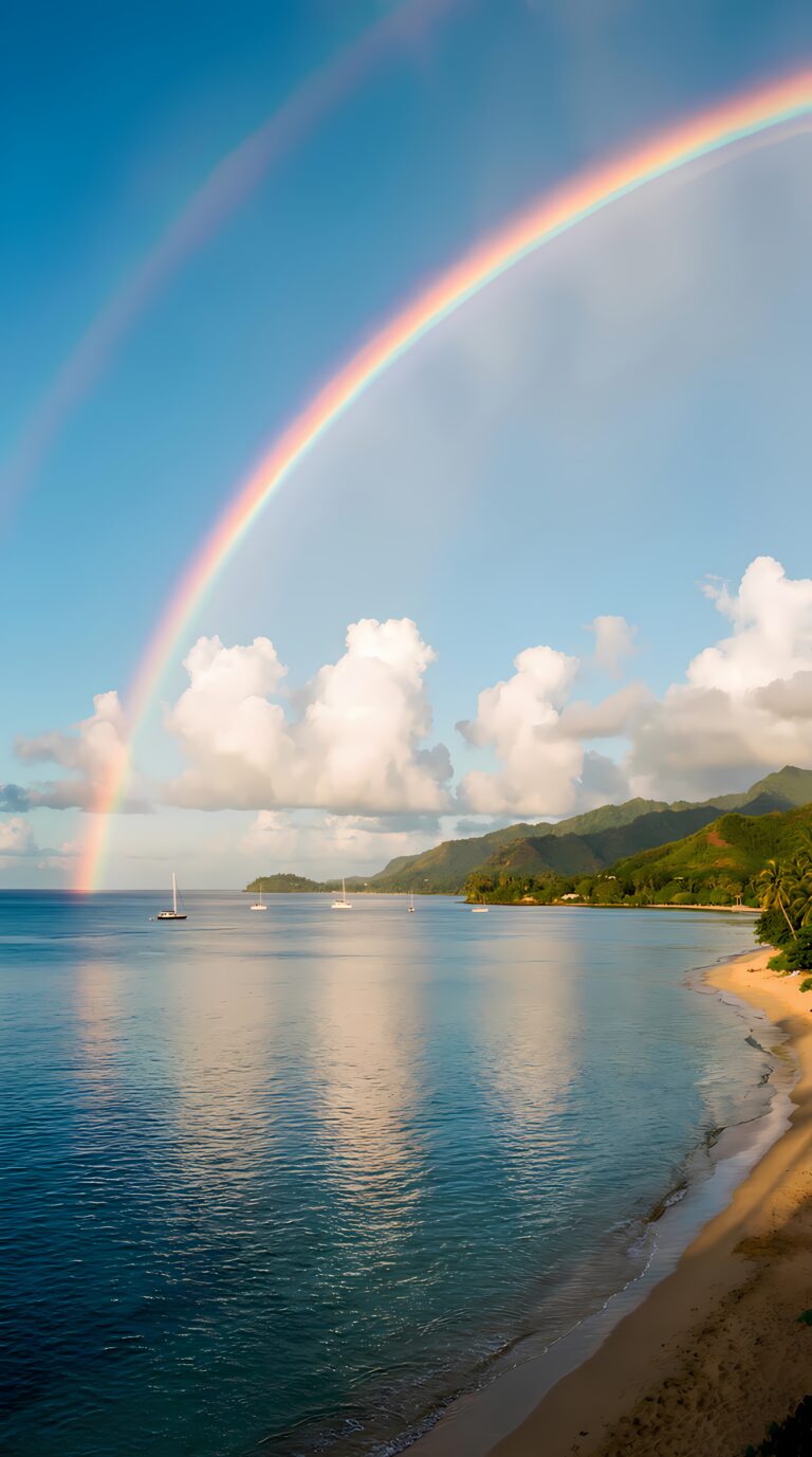 4K Rainbow Wallpaper