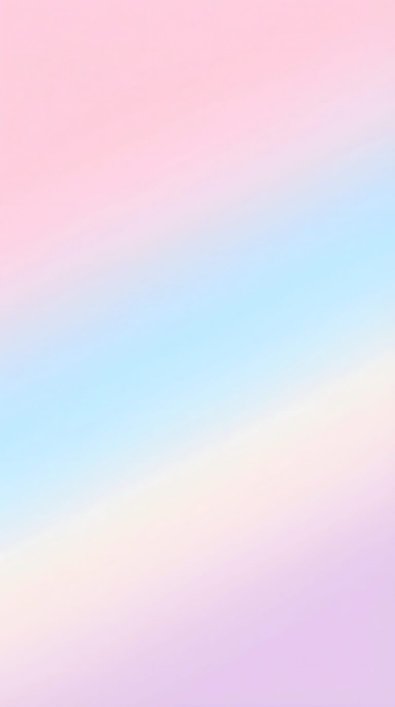 Smooth soft pastel gradient blending pink blue and purple tones digital art aesthetic 4K ultra HD mobile wallpaper